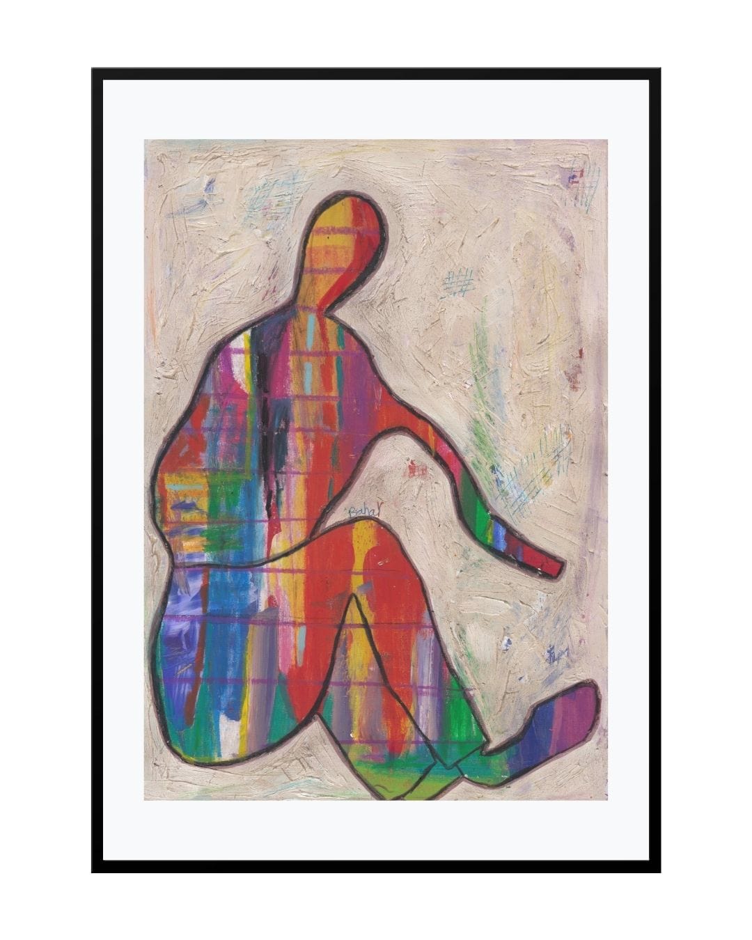 Posters, Prints, & Visual Artwork Colorful LGBTQ Print - Pride